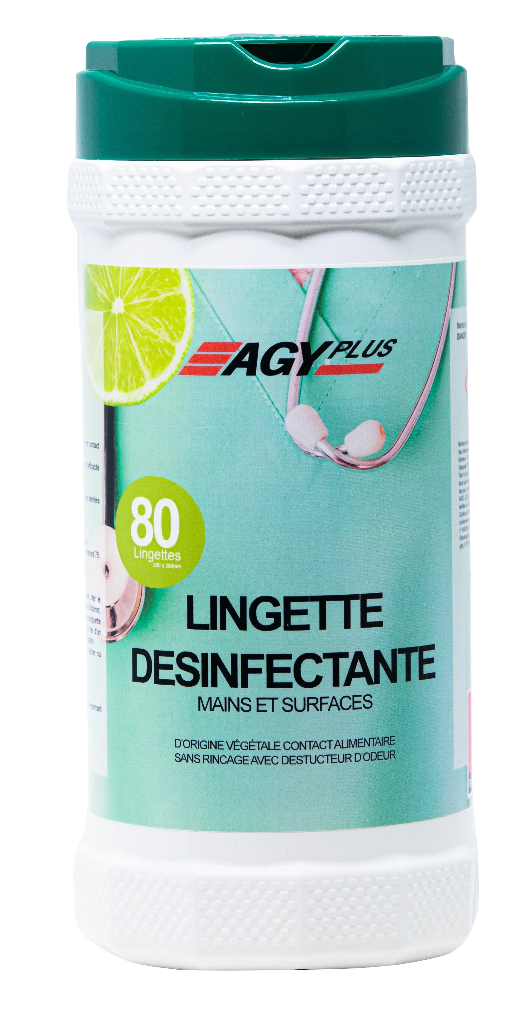 LINGETTE DESINFECTANTE MAIN/SURFACE X40 - Irontek - Lubrifiants haute  qualité